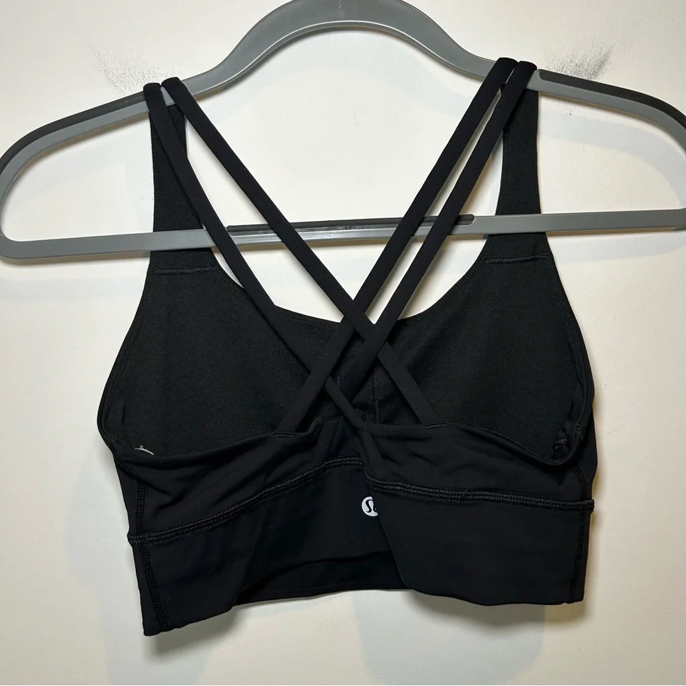 Lululemon Energy Bra *Long Line Black Size 6
